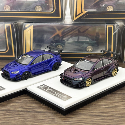 404 Error 1:64 三菱蓝瑟 Lancer EVO X Varis 树脂仿真汽车模型