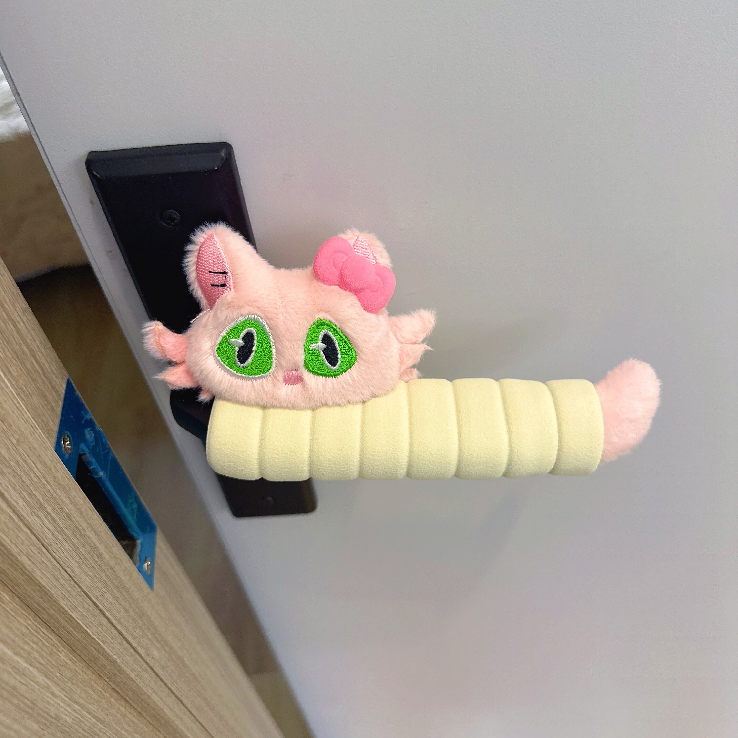 可爱卡通新款猫咪门把手保护套ins风防撞房间家用防静电宿舍