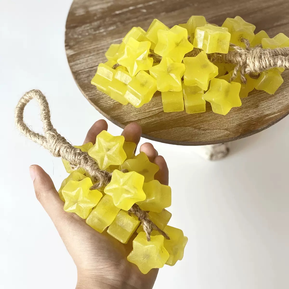 星星皂香薰挂件手工自制蜡烛香薰卧室房间装饰摆件创意礼物