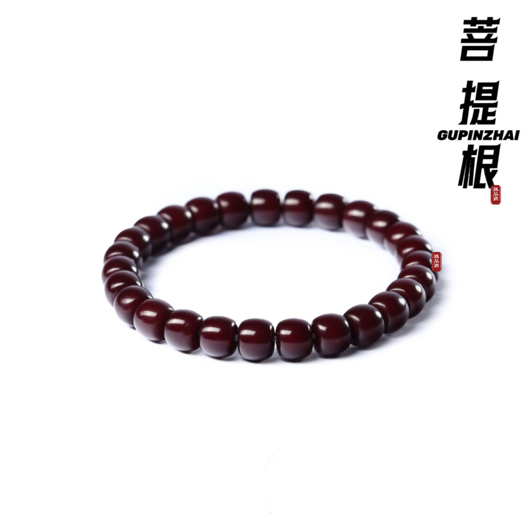 朱砂供菩提根老型手串