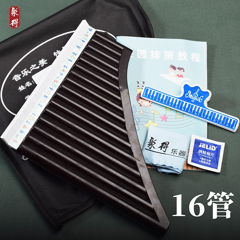 初学入门排笛排箫易吹型排萧学生教学专用C调18管16管新手自学
