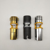 免拆卡扣花洒固定位手持滑套手持插座花洒支架固定座淋浴管径6分