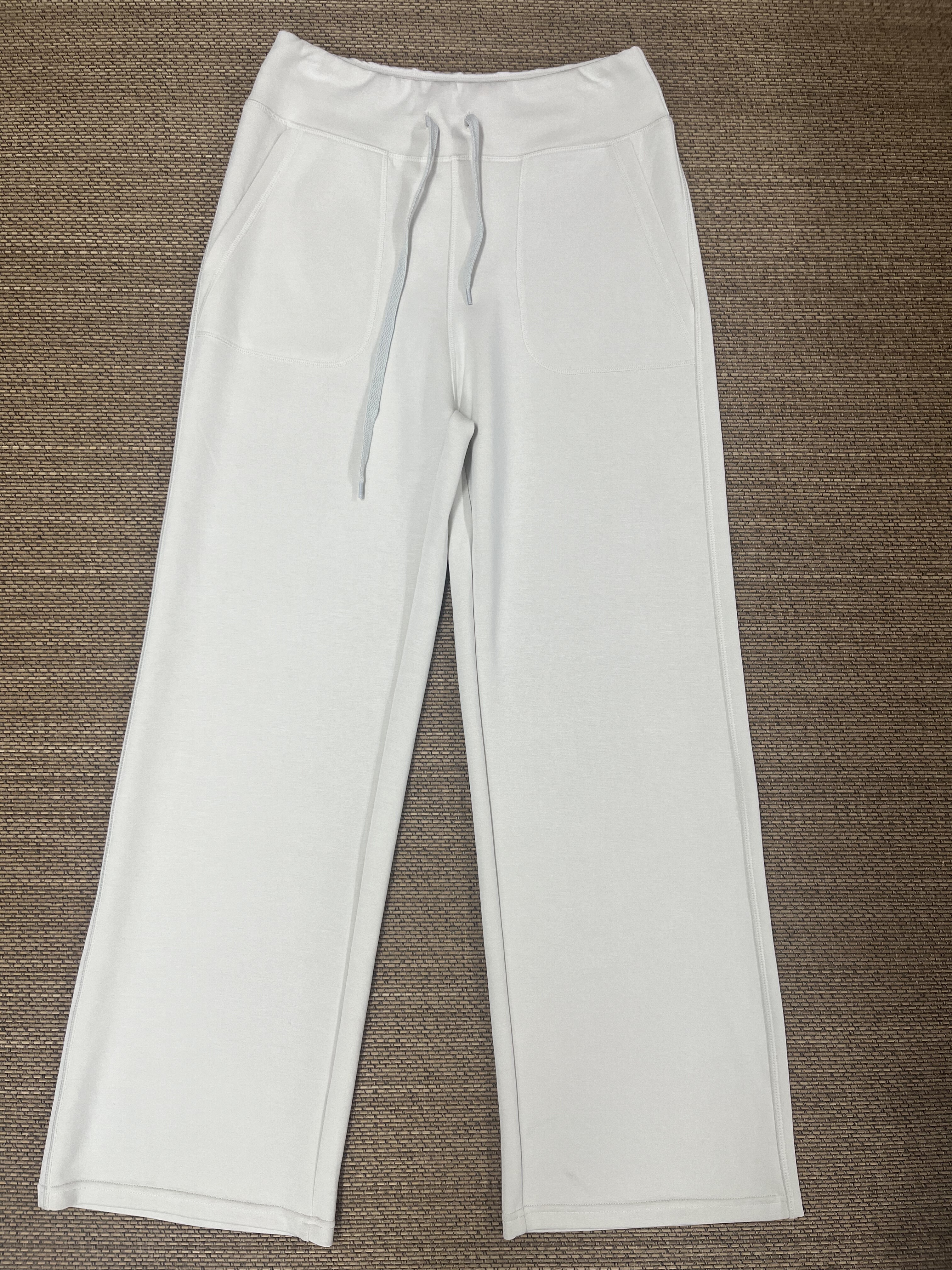 品牌订单款女士运动休闲瑜伽露直筒裤面料高级断码特价