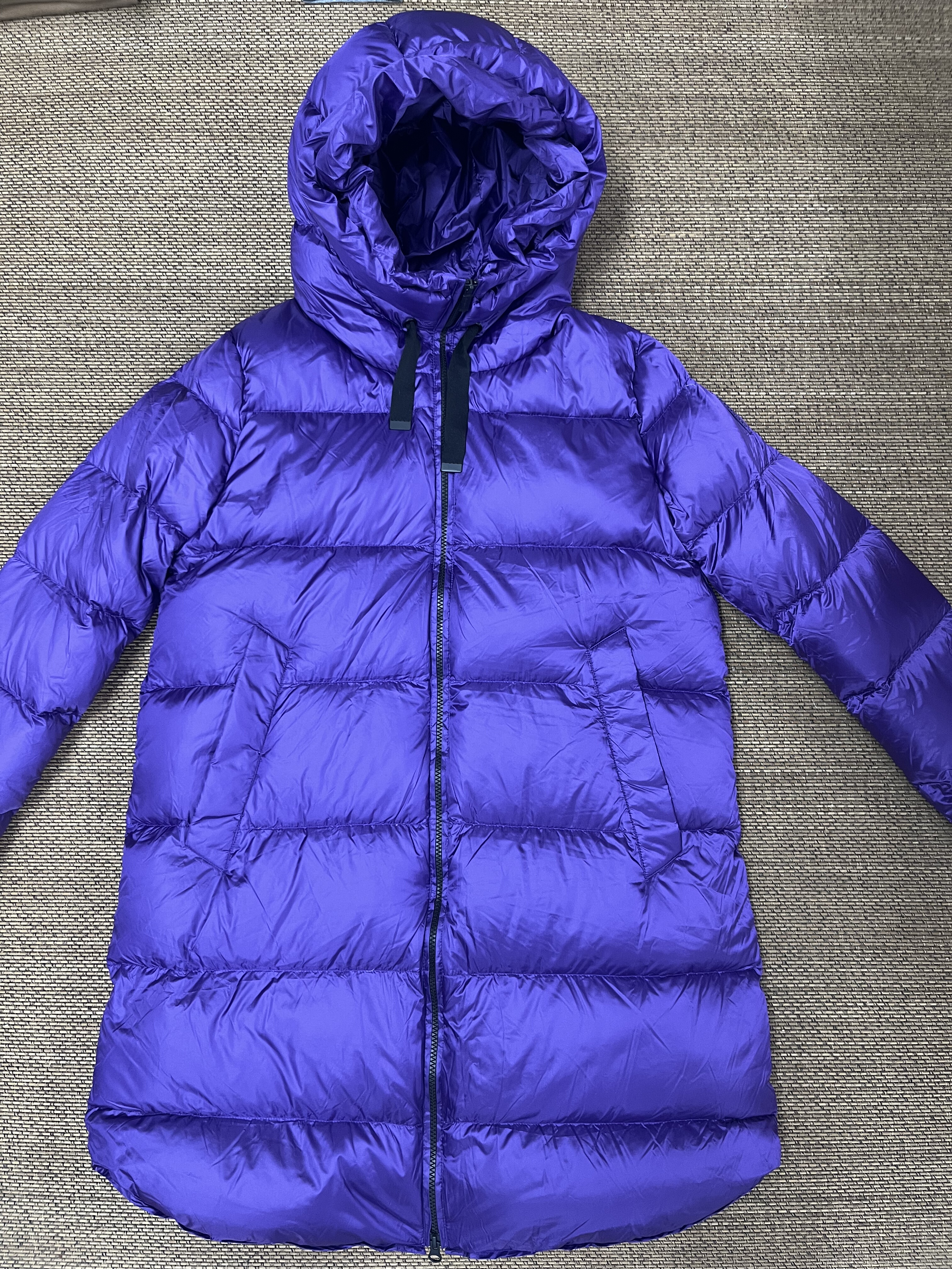 意大利品牌订单女士羽绒服中长款90的含绒量超轻保暖