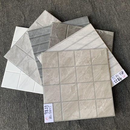 仿古小地砖400x400 厨房卫生间阳台防滑耐磨浴池哑光地砖防冻防晒