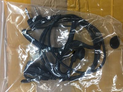 科立讯 东坤DK 宝峰锋 灵通 对讲机耳机 K头弹力电话圈耳挂式耳麦