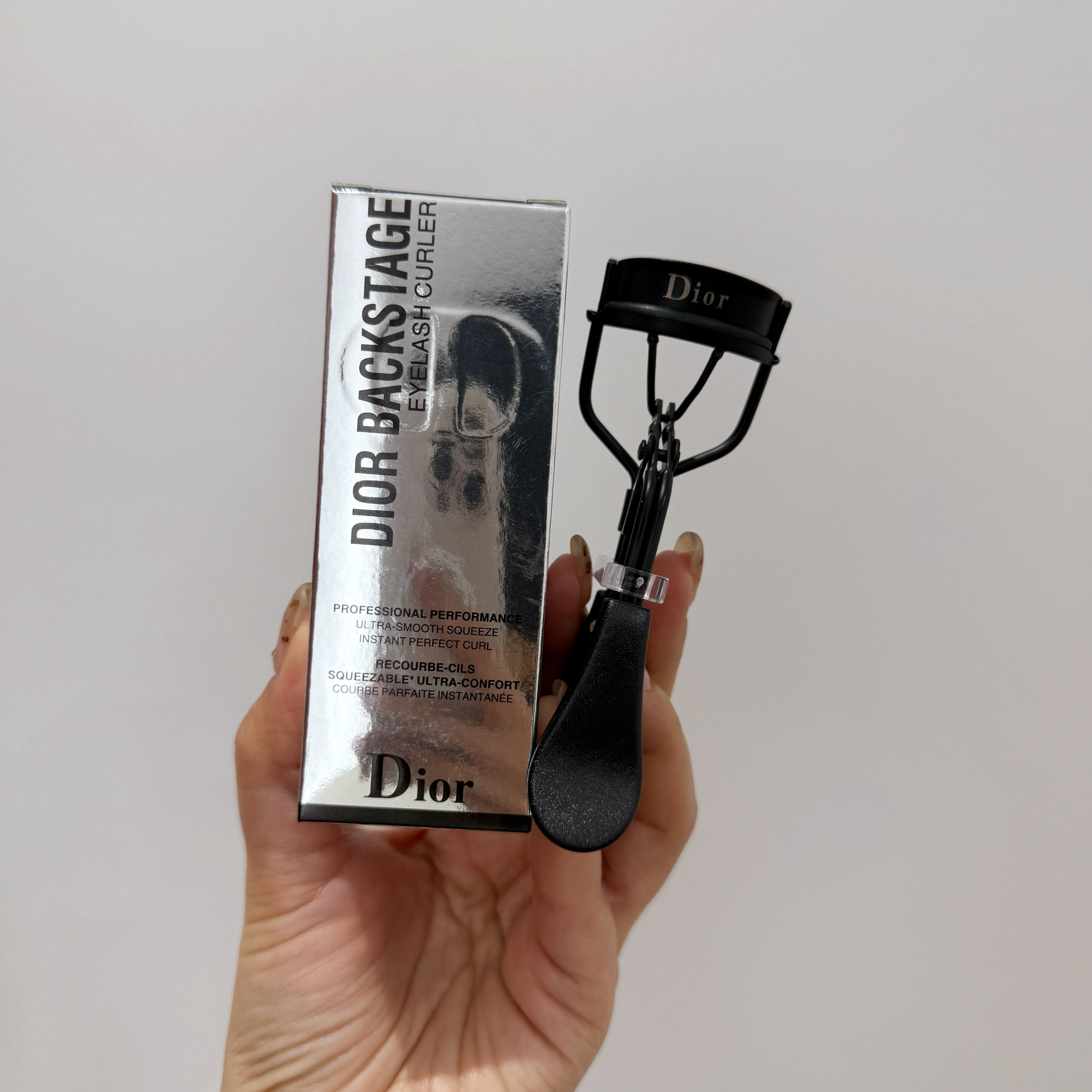 日本专柜迪奥睫毛夹一夹即翘太阳花睫毛后台化妆师持久定型