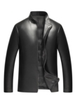 J97825加厚真皮立领绵羊皮羽绒服男士外套皮衣冬季皮P650，男装皮衣，电商B360