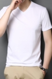 G88822023夏季新款T恤衫男短袖V领P55，男装T恤，电商B360