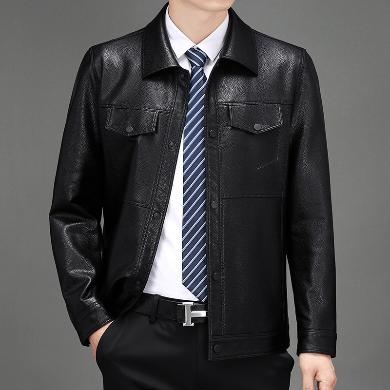 CY-Y2112男士2021年春季新款长袖PU皮皮衣青年修身皮夹克外套，男装皮衣，电商B360