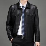 CY-Y2112男士2021年春季新款长袖PU皮皮衣青年修身皮夹克外套，男装皮衣，电商B360