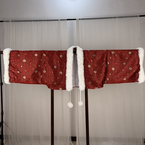 壁商 法门寺唐制加绒短衫汉服日常保暖款