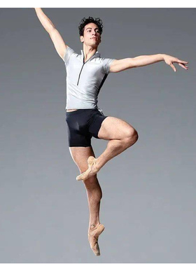 短裤男士芭蕾舞2分裤打底裤儿童5分练功锦纶基础训练健身裤