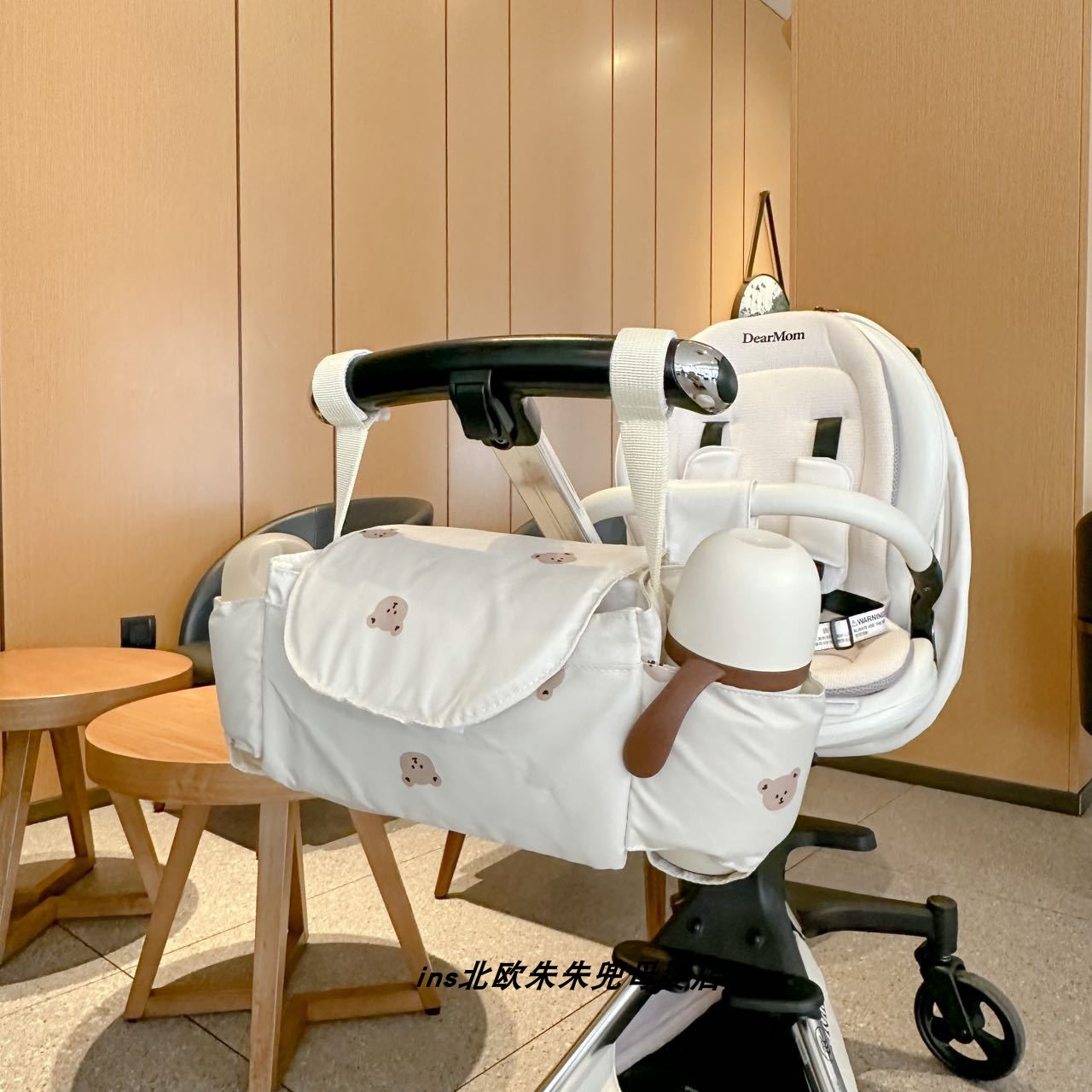 韩国ins婴儿手推车挂包卡