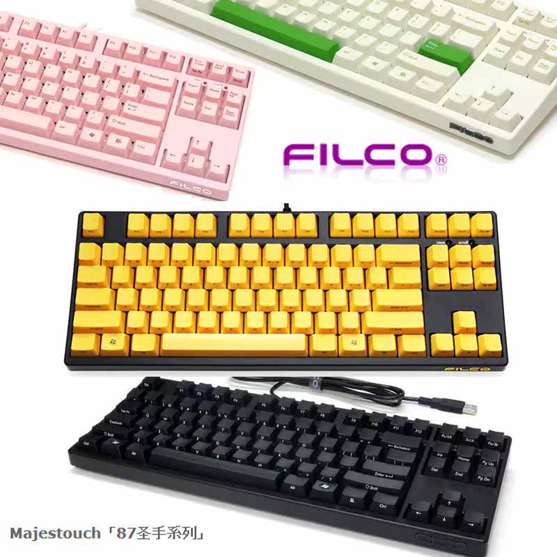 Filcoì³¶û¿É87Ê¥ÊÖÈÌÕß¶þ´ú»úе¼üÅÌÓ£ÌÒÖá·ÛÉ«ÄÌÀÒÂÌ˫ģÀ¶ÑÀ