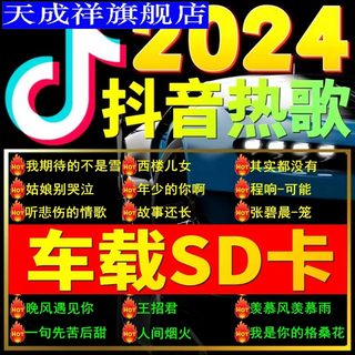 车载SD卡无损高音质2023抖音流行歌曲奥迪大众sd汽车tf音乐内存卡