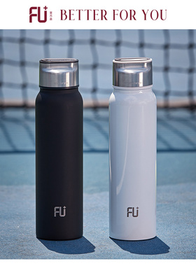 富光FU+保温杯女生高颜值316不锈钢水杯子便捷学生男士运动水杯子