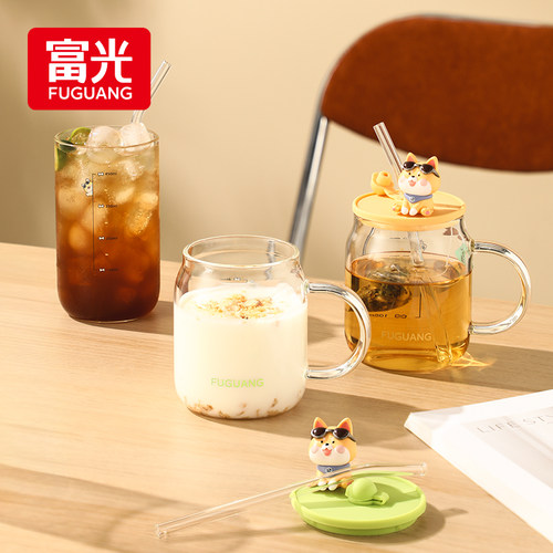 富光2024新款玻璃水杯