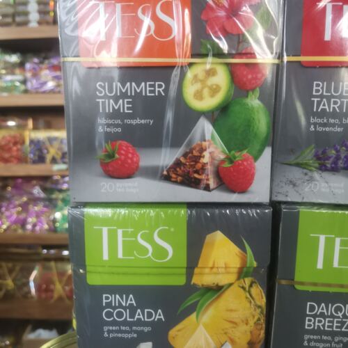 TESS俄罗斯进口无糖水果茶包