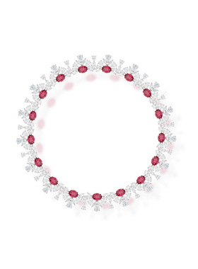 项链高级感轻奢小众花瓣S925银