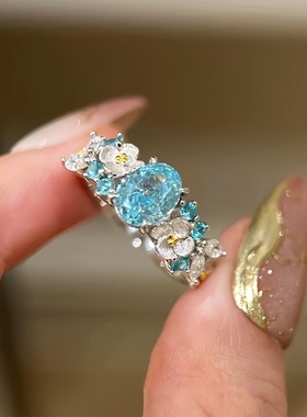 宫廷个性镶风中古精致时尚戒指