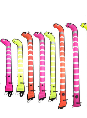 潜水象拔 浮标线轴手指铝合金线轮  SMB技术潜水安全装备卡通象拔