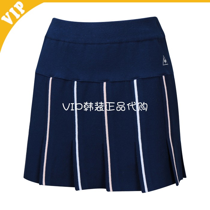 韩国代购Le Coq公鸡 高尔夫衣服女 20春百褶针织半身裙G0122LSK12|msdalam kategori Butik wanita / wanita, skirt - dari Buy2taobao.com untuk memberikan perkhidmatan ejen Taobao profesional membeli