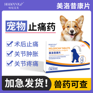 哈尼艾芙宠物止痛药美洛昔康片狗狗关节止疼药消炎消肿术后镇痛
