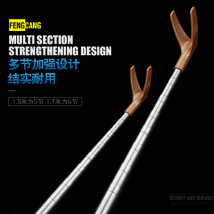 不锈钢钓鱼支架炮台杆架多功能带地插钓箱鱼竿手竿台钓包邮