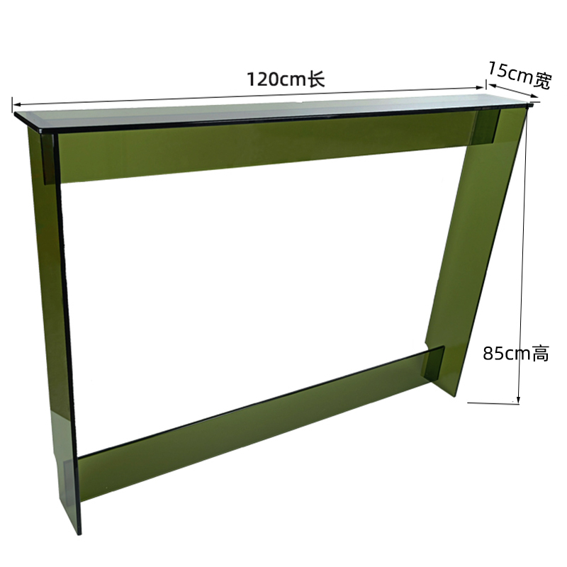 沙发后置物架靠墙收纳亚克力玄关床头床边缝隙窄长条夹缝架子边柜