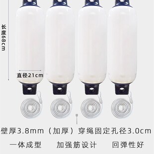 船用防撞靠球快艇碰垫岸边防撞PVC充气碰球救生浮球游艇护舷靠球
