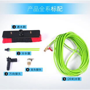 1-15米搽玻璃神器加长伸缩杆高处擦招牌洗门头擦玻璃清洁工具刷墙