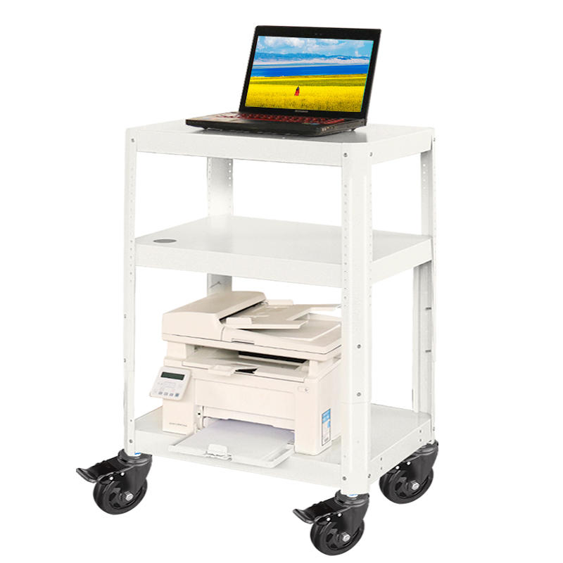 思珀睿P97-A电脑仪器设备架推车机房培训检测车 打印机移动台