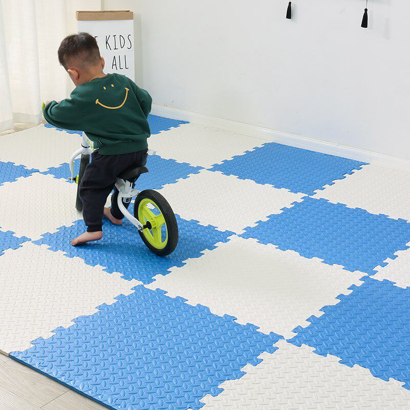防水宿舍拼接泡沫地垫 寝室铺地板软垫子大号塑料拼图爬行垫60x60