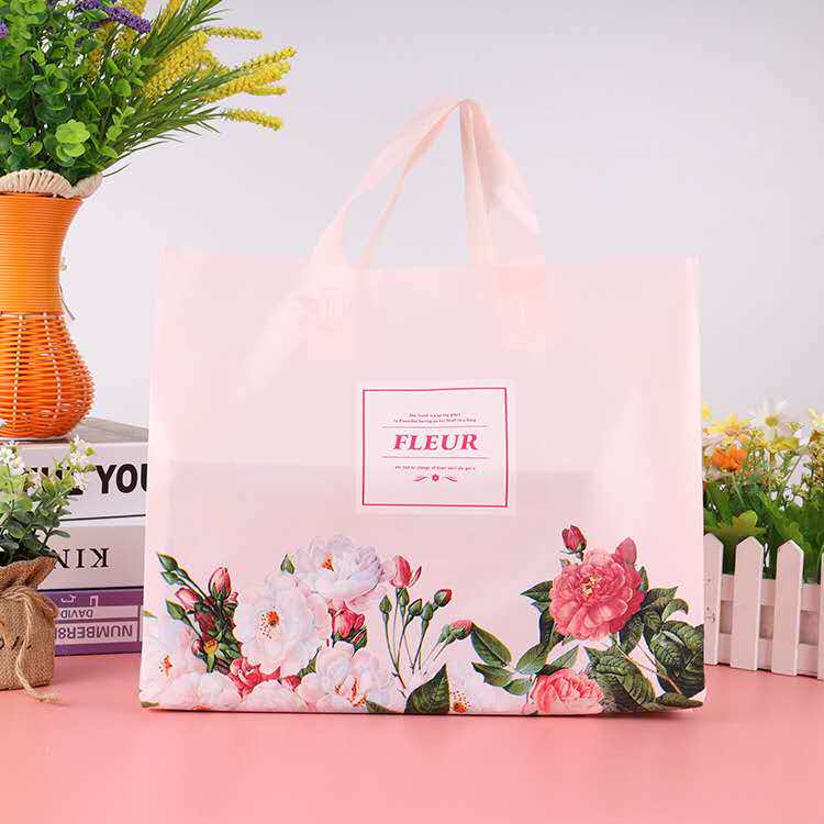 时装塑料包装袋现货新款服装胶袋手拎礼品袋手提袋购物袋手挽袋子