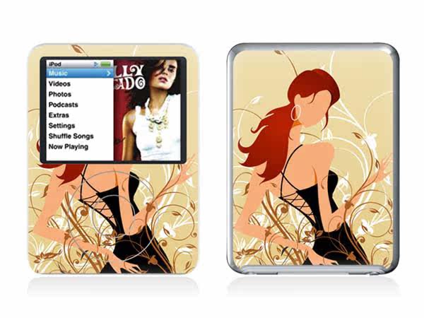 ipod nano3 Generation A1236 Apple personality originality Cartoon Scrub Surface Shell protect Color stickersin the 3C Digital Accessories, Cell Phone Accessories , Phone Accessories , Phone stickers  category - from Buy2taobao.com to provide professional Taobao agent buy service