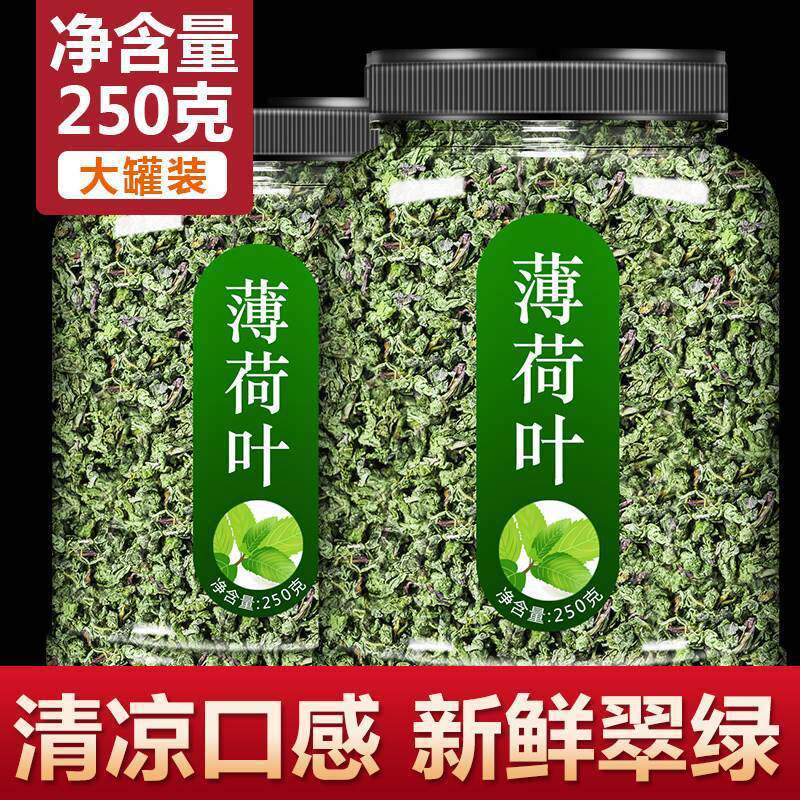 山姆冠超市薄荷叶新鲜干薄荷茶叶散装食用泡茶泡水喝的东西清凉凉