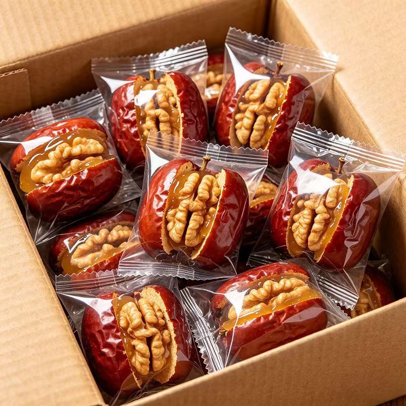 山姆超市 代发枣夹核桃独立包装新疆枣核桃仁孕妇零食干果特产解