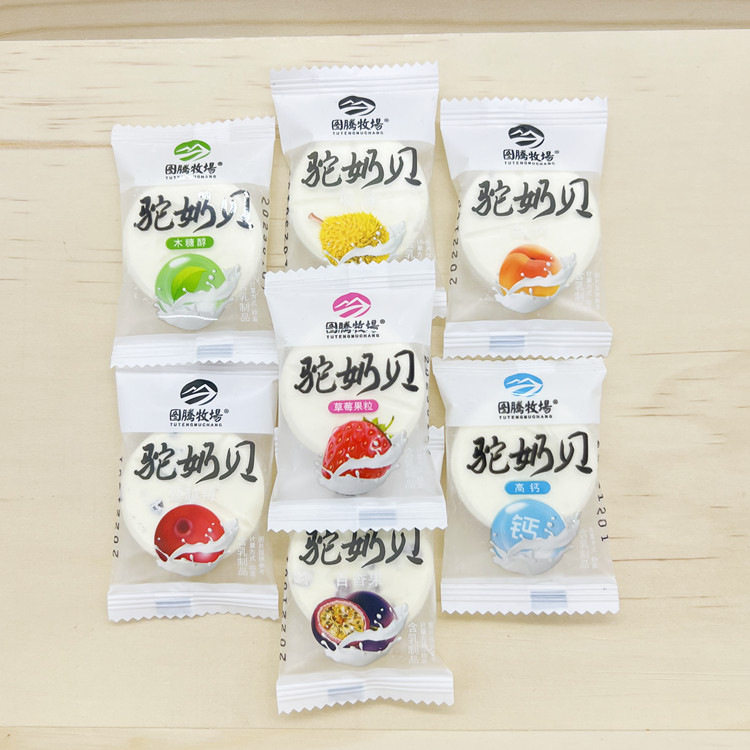 山姆超市图腾牧场驼奶贝内蒙古干吃大驼奶片蔓越莓奶制品儿童休闲