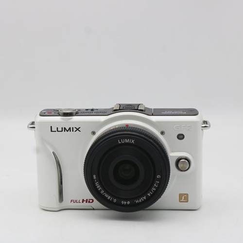 松下DMC-GF2WGK套机(14-42,14mm)微单相机二手现货