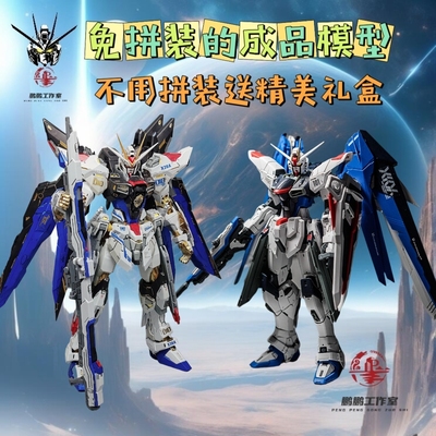 高达模玩手办代工全新成品模型免拼装万代MG送男生女生生日礼物