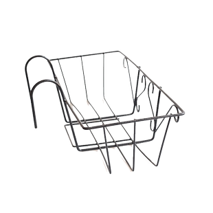 陶花驿站花卉绿植长方形花盆挂架田园风铁艺花架加厚耐用壁挂花架
