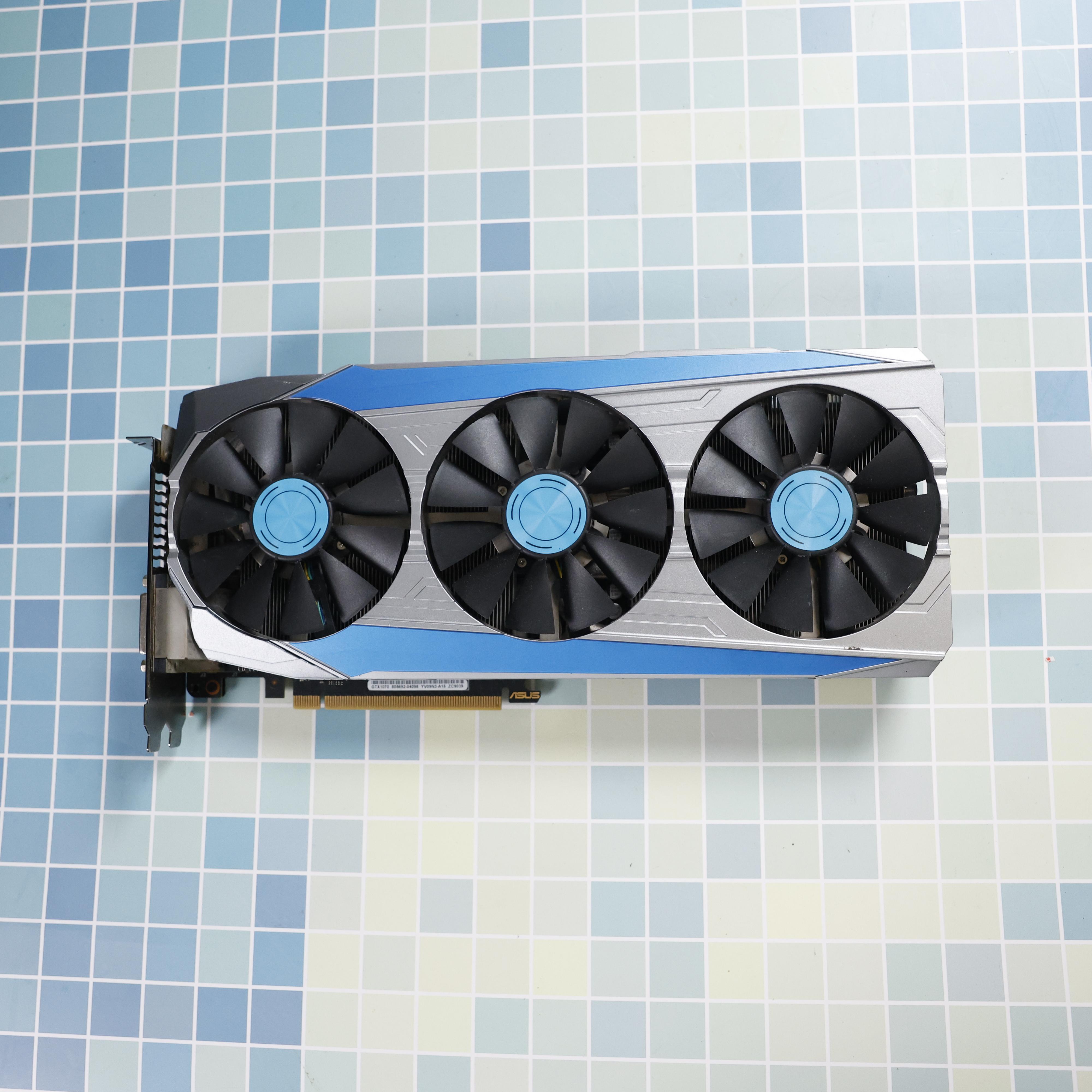拆机 华硕 1070 8G 龙骑士旗舰显卡办公游戏显卡支持永劫CS LOL
