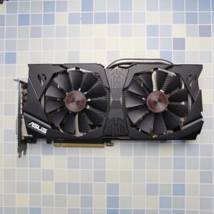 华硕 4G游戏显卡电脑台式 GTX970 猛禽 独立显卡吃鸡 980 拆机