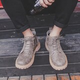 413-1/YS671/P100新款复古做旧马丁靴男士工装机车靴靴子，男鞋马丁靴，星座748（原星座413-1）