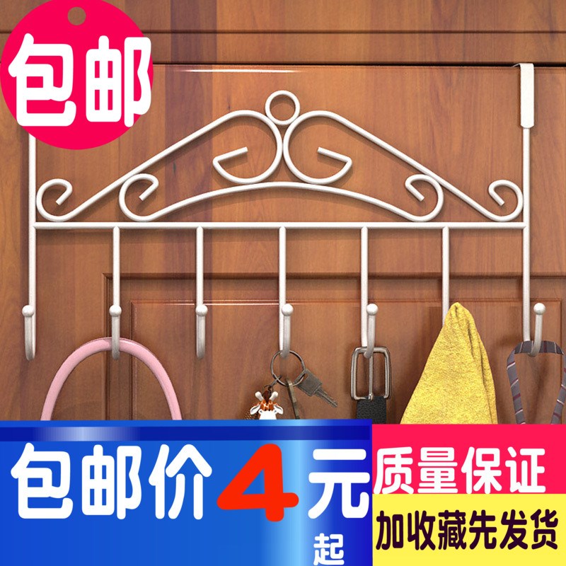 门后挂钩 包邮衣挂门后挂免钉无痕衣帽钩挂衣架铁艺壁挂门后挂钩在类目 收纳整理, 家庭整理用具, 挂钩/粘钩中 - 来自Buy2taobao.com提供专业的淘宝代购服务