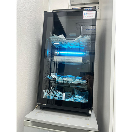 二星级妤太太器械级紫外线消毒柜洗浴用品火罐美甲店美睫卧式