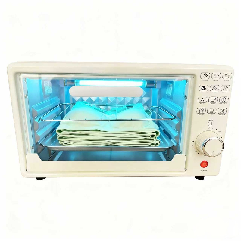 皮肤管理中心美业牙针火罐紫外线消毒柜小型拔罐白色uv牙刷消毒盒