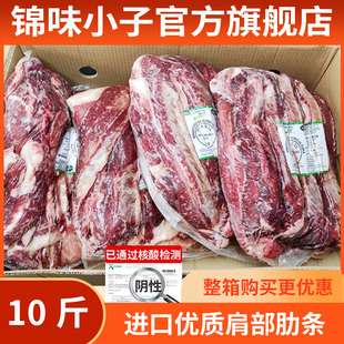 原切巴西进口优质肩部肋条10斤 烧烤食材肋条肉牛肋排条生牛肉