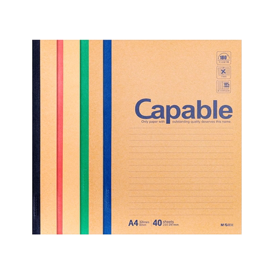 晨光牛皮纸笔记本加厚记事本